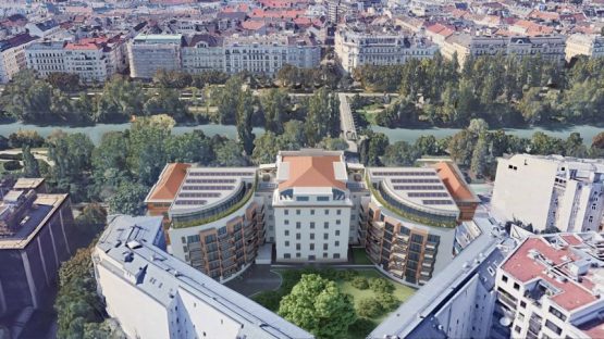 Hoffassade - Exklusives Wien in einer denkmalgeschützten Immobilie am Donaukanal