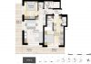 Ferien- und Anlagewohnung in Bestlage von Hinterglemm - 4%+ Rendite - Floorplan Typ B-C Visualisier