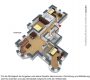 Einzigartig! Gartenwohnung in sanierter Jahrhundertwendevilla - Grundriss 3D
